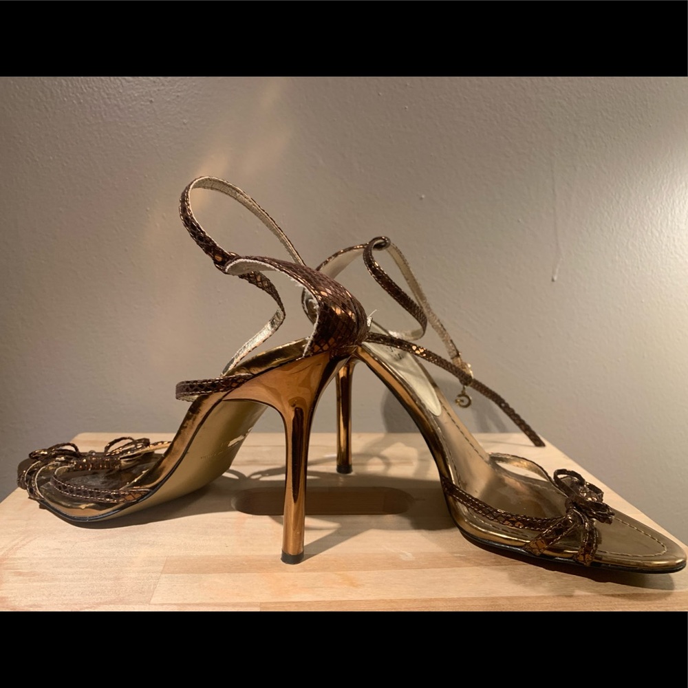 Guess Open Toe Stilettos 4.5” Heel - image 2